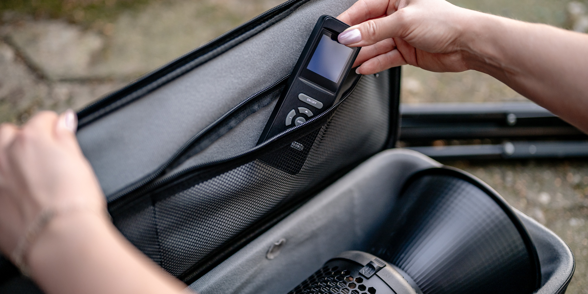 Torba transportowa Newell do lamp LED